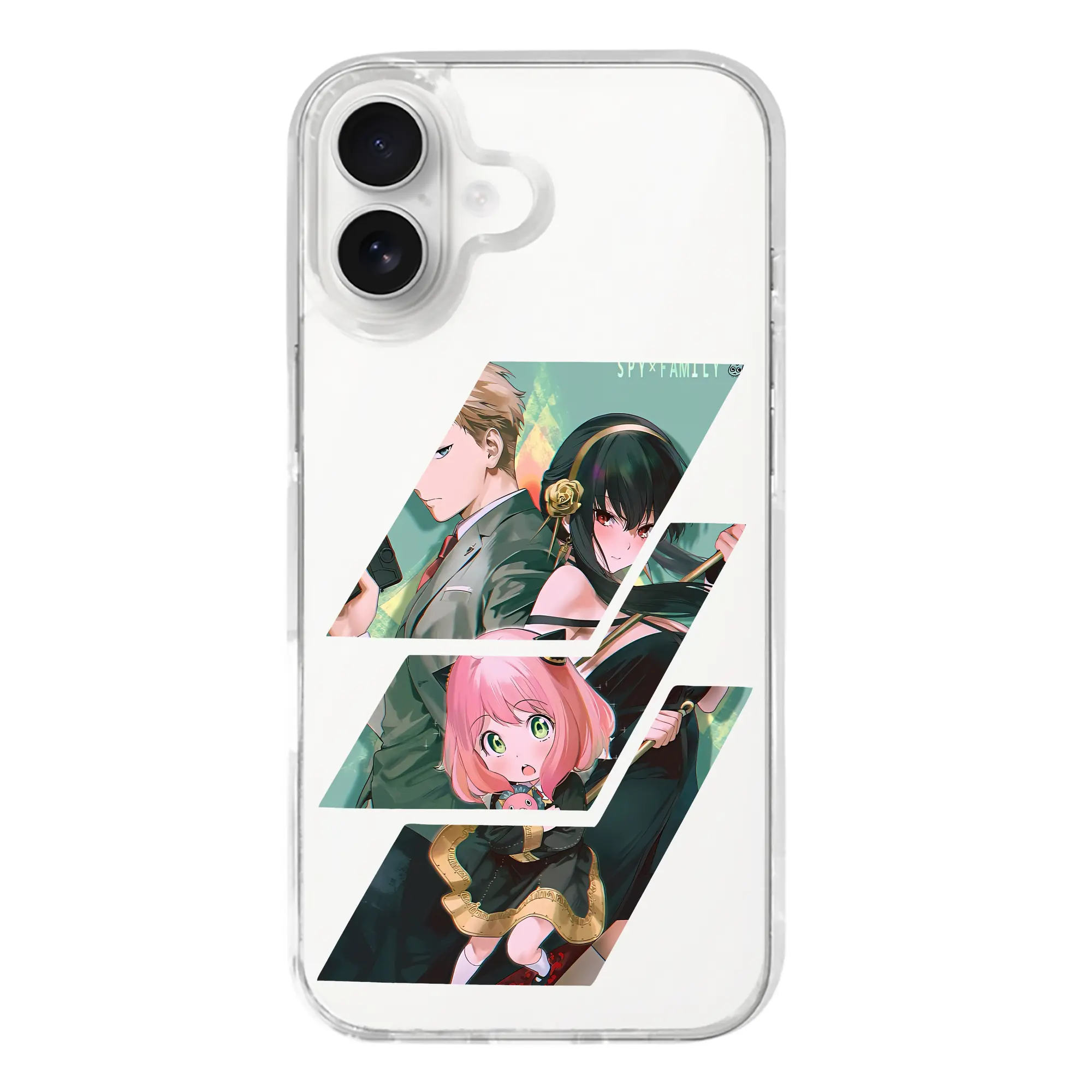 スパイファミリー グッズ,ロイド・フォージャー（Loid Forger） - iPhone 17シリーズ 透明スマホケース – 薄型・耐衝撃・精密フィット保護カバー